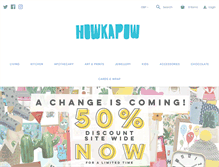 Tablet Screenshot of howkapow.com